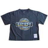 MothTech™ T-Shirt Femme | Aged Black