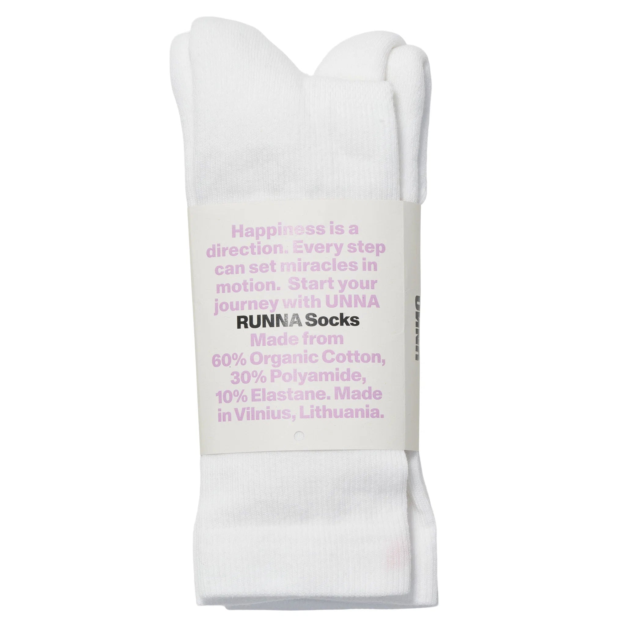 Chaussettes RUNNA 2-pack | Vanilla White