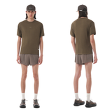 AuraLite™ Pleated T-Shirt | Olive