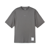 AuraLite™ Pleated T-Shirt | Granite Gray