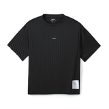 AuraLite™ Pleated T-Shirt Femme | Noir