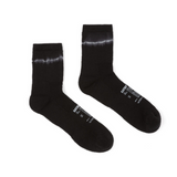 Chaussettes Merino Tube Socks | Black Tie-Dye