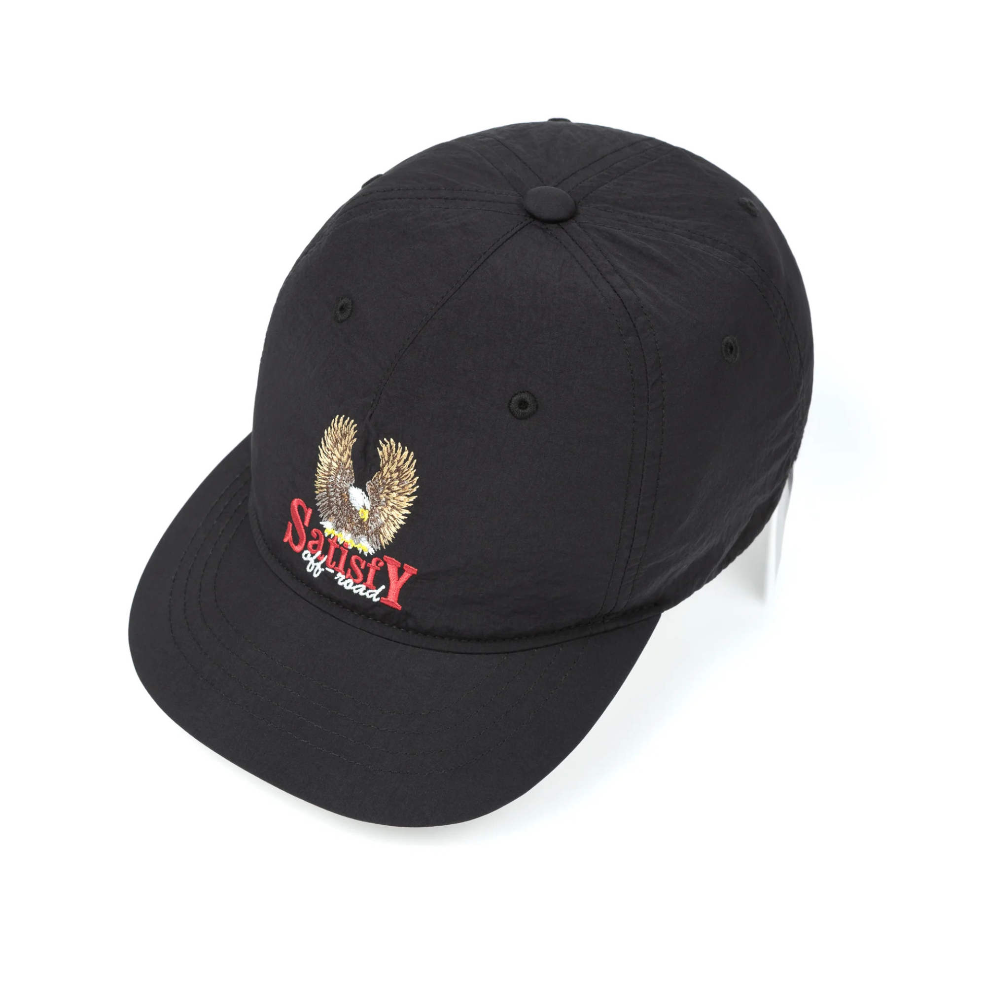 Casquette FliteSilk™ 5 Panel Pinch Cap | Noir
