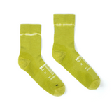 Chaussettes Merino Nylon Tube Socks | Tie-Dye Grenoble Green