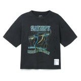 MothTech™ T-Shirt Femme | Aged Black