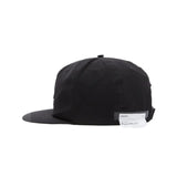 PeaceShell™ 5 Panel Pinch Cap | Black