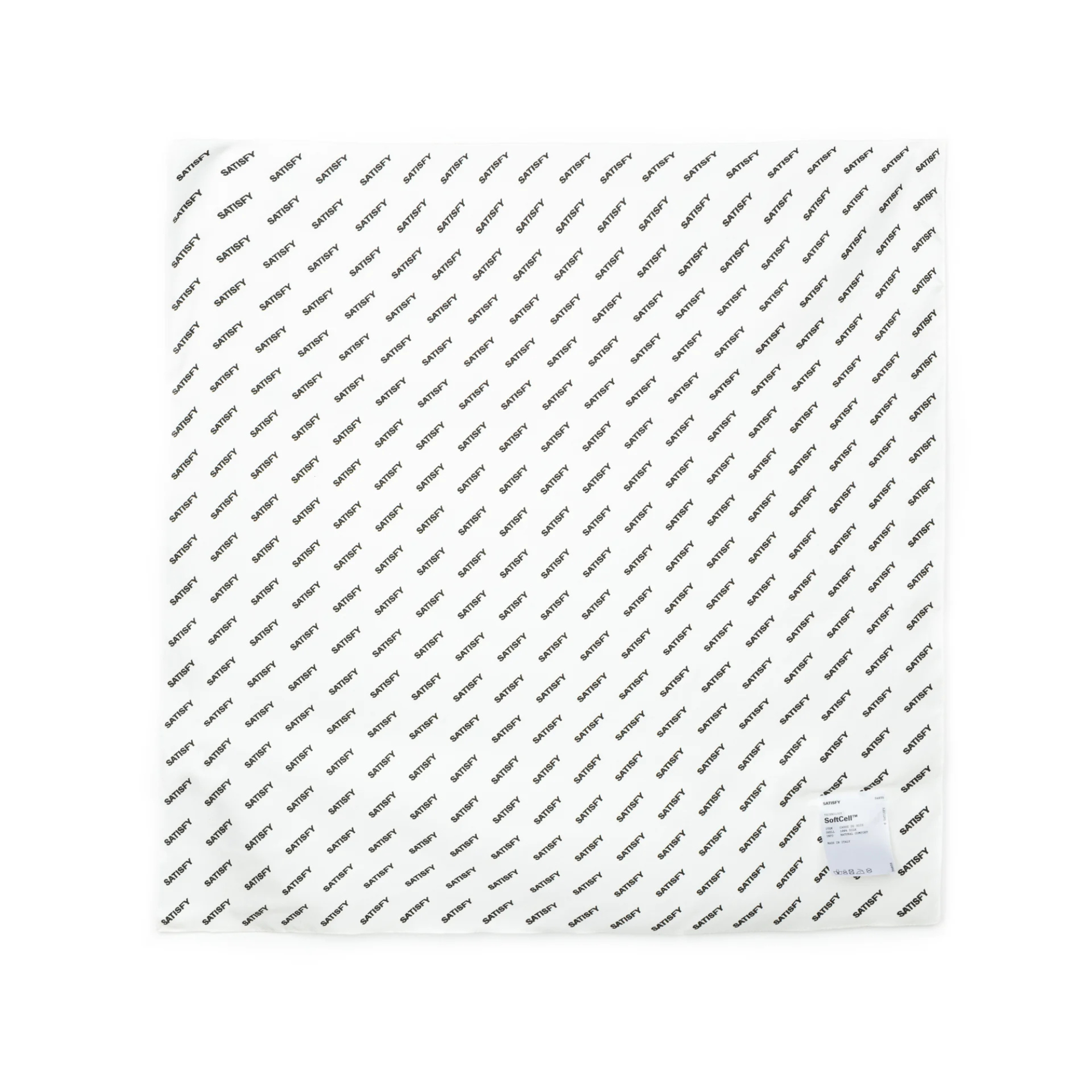 SoftCell™ Bandana Carré de soie | White Down