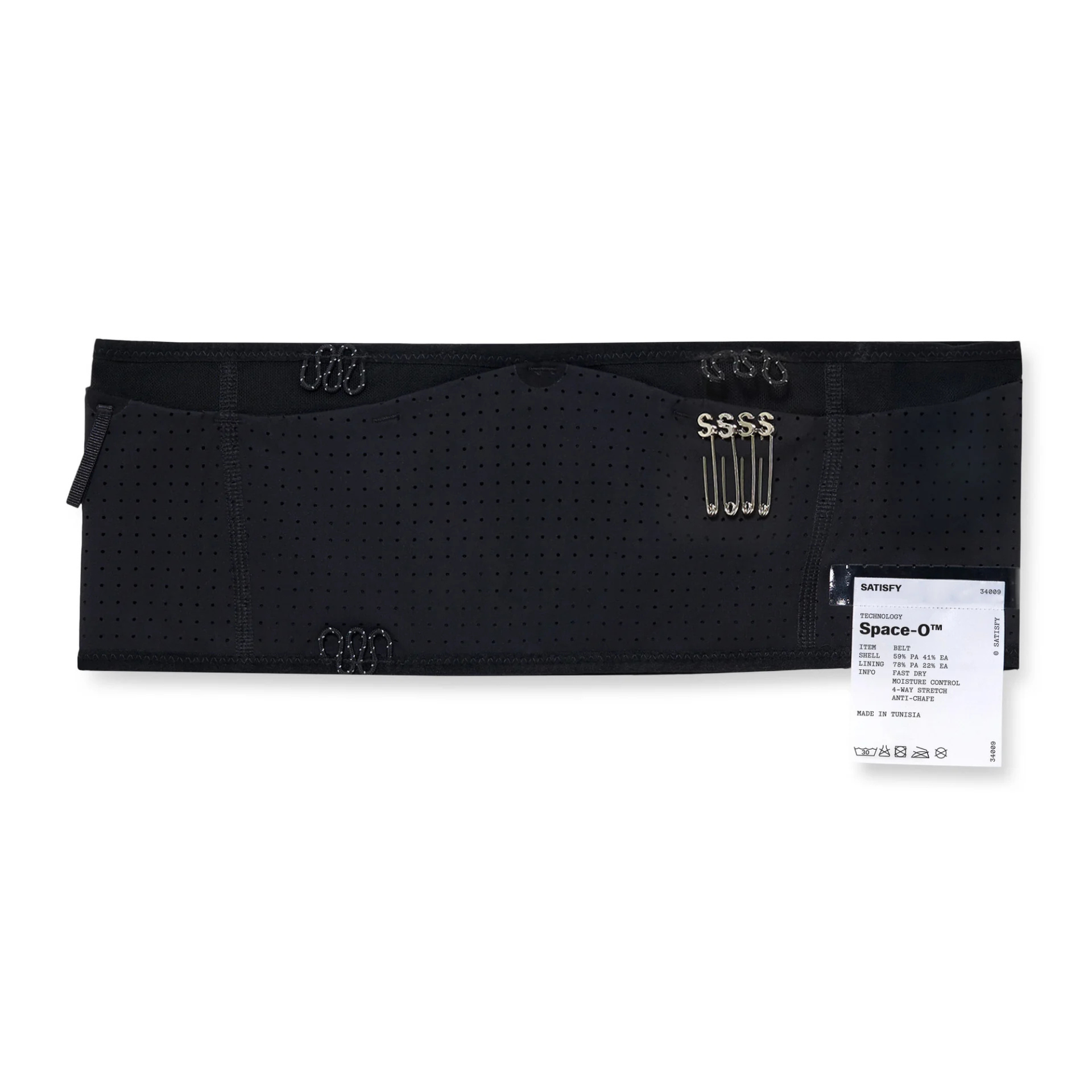Satisfy | Space-O™ Belt Black – Faux Mouvement