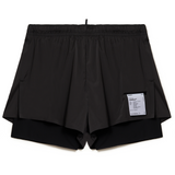 TechSilk™ 3" Shorts Femme | Noir