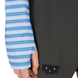 Chandail Striped LS Femme | Business Blue