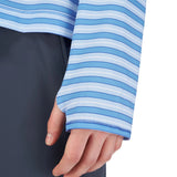 Chandail Striped LS | Business Blue