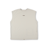 Camisole Rectangle T | Grey Beige