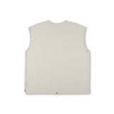 Camisole Rectangle T | Grey Beige