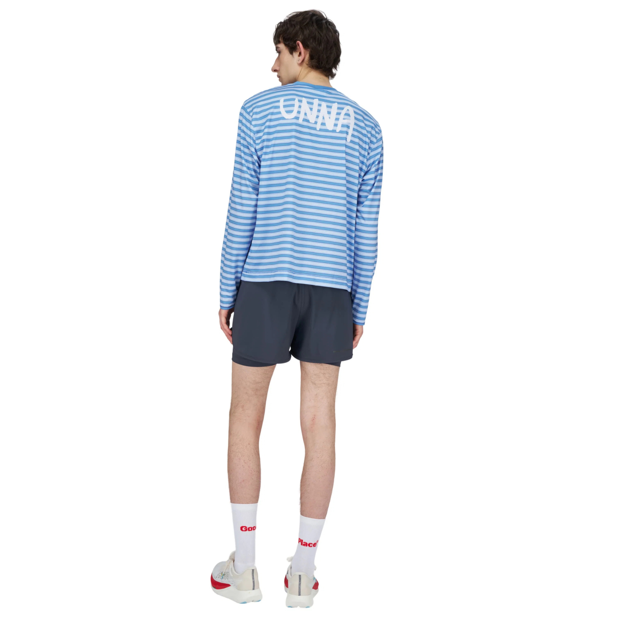 Chandail Striped LS | Business Blue