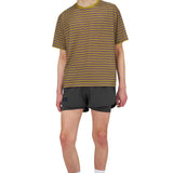 T-Shirt Wavy Striped | Mud Gold