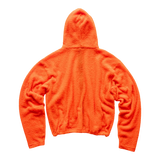 Shag Zip Hoodie | Tangerine Tango