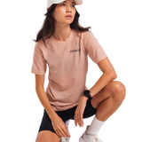 T-Shirt Performance Merino | Dianthus & Sugar Coral