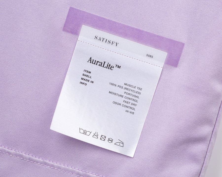 AuraLite™ Muscle Tee | Mineral Purple