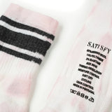 Merino Tube Socks | Rock Salt Tie-Dye