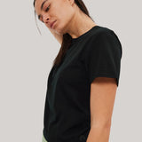 Keats Merino T-Shirt Women | Black