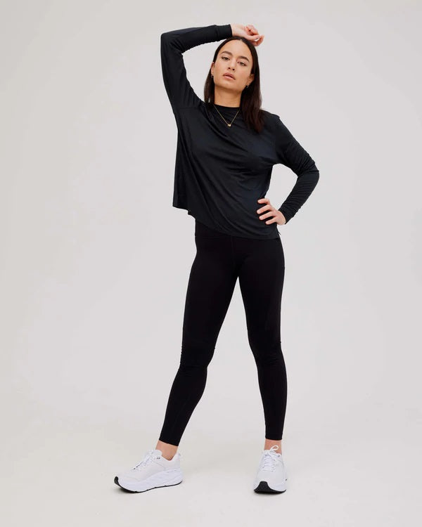 Chandail Cortes Polartec Femme | Noir