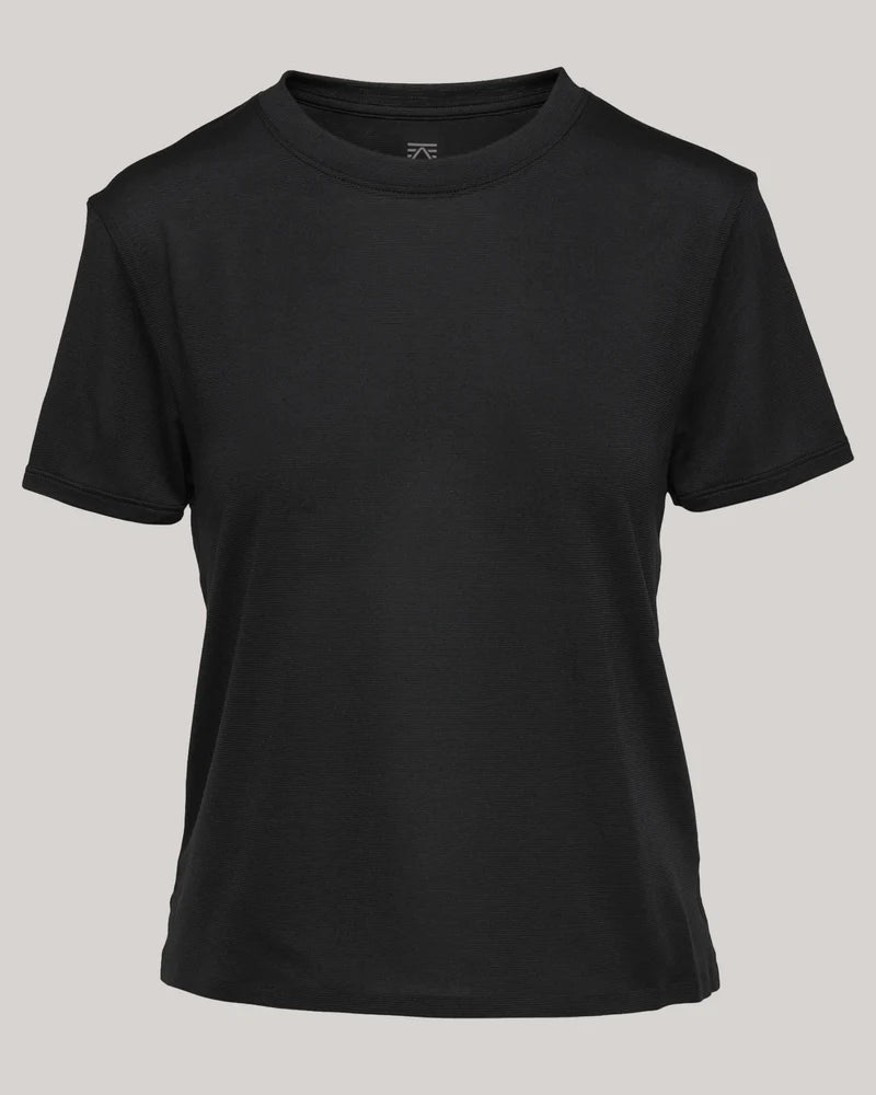 T-Shirt Cortes Polartec Femme | Noir