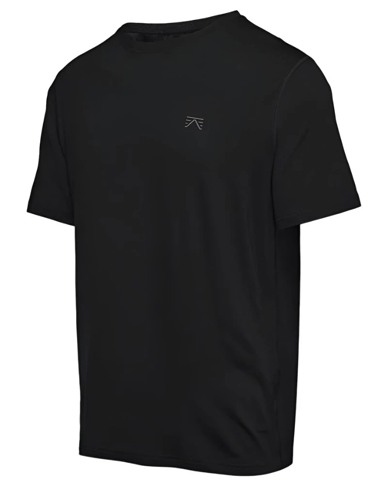T-Shirt Mérinos Keats Homme | Noir