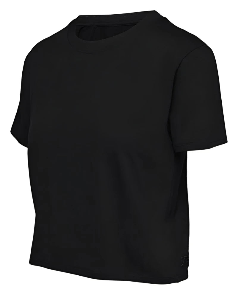 T-Shirt Mérinos Keats Femme | Noir