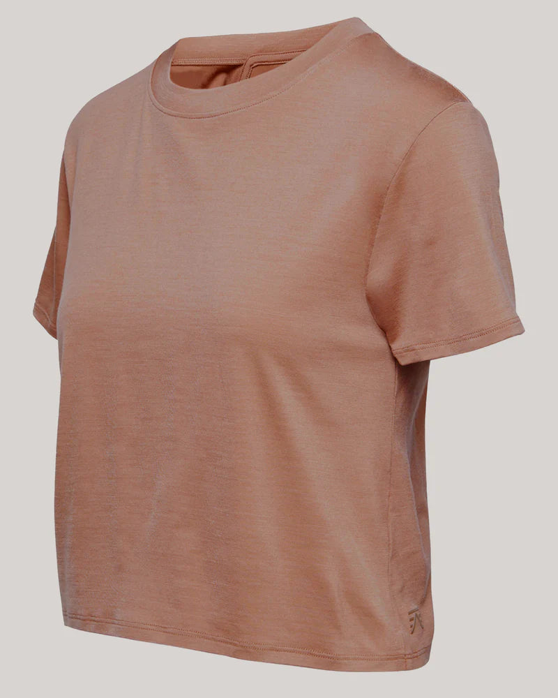 T-Shirt Mérinos Keats Femme | Taupe