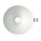 Hario V60-02 Ceramic Filter Holder | White